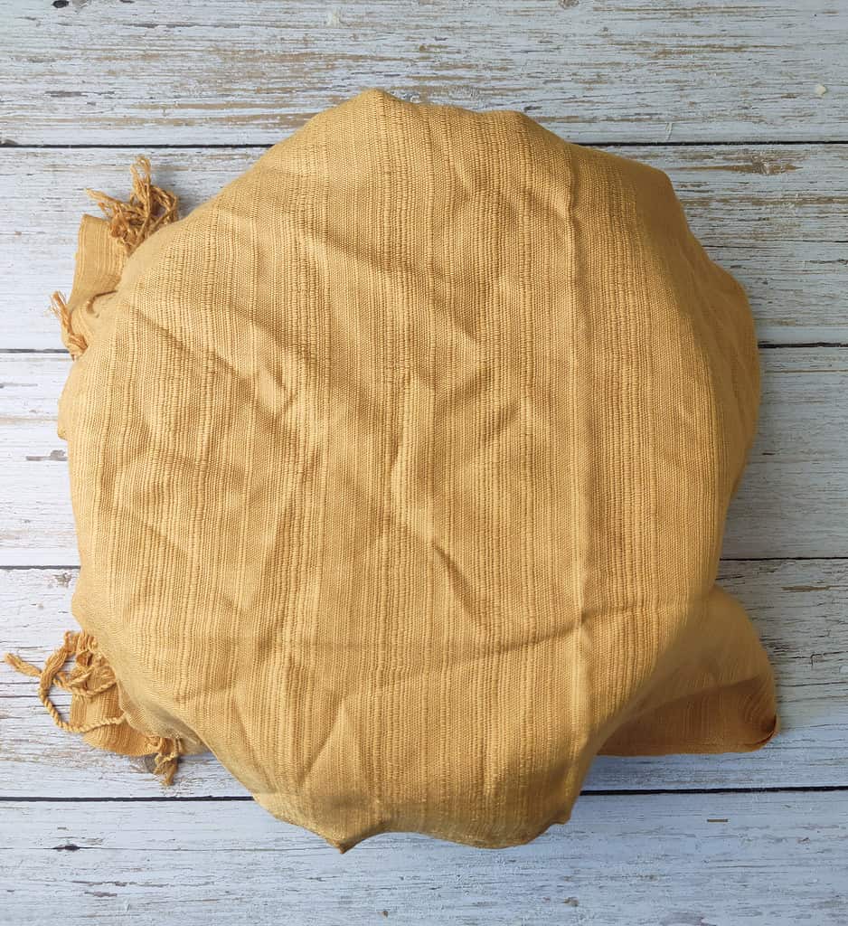 resting the dough for cottage cheese rolls